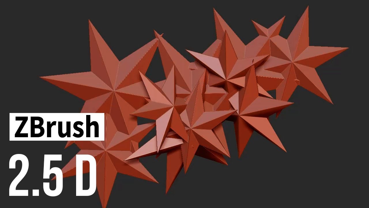 zbrush 2.5d for cad cnc