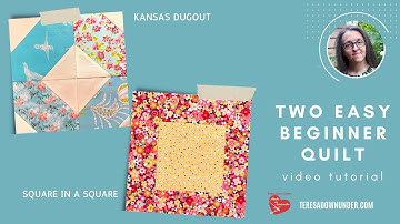 Beginner blocks Kansas dugout and Square in a square video tutorial
