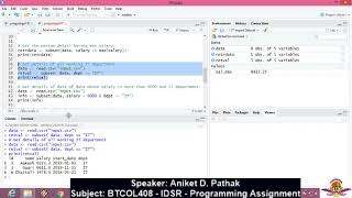 Programming Assignment 6 - Data analysis using R