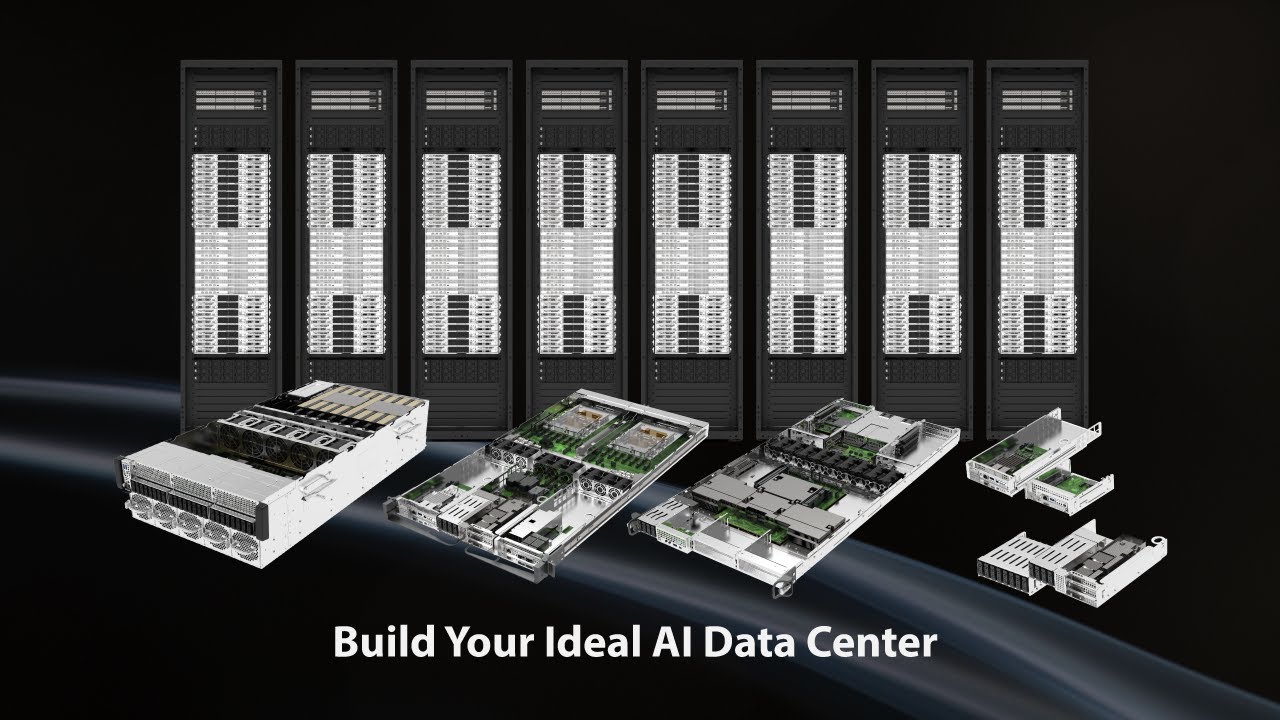 Ingrasys Rack Ingrasys NVIDIA MGX™ Systems - YouTube