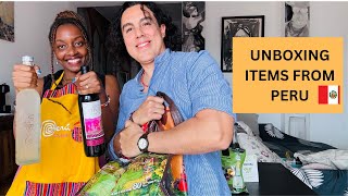 Unboxing items we brought from our trip to South America ( PERU 🇵🇪 )