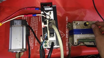 Sửa AC SERVO DRIVER Panasonic 400W   Model: MBDKT2510E  Serial: 743N  Lỗi không nhận xung