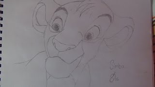 The Lion King | Drawing Simba Cub