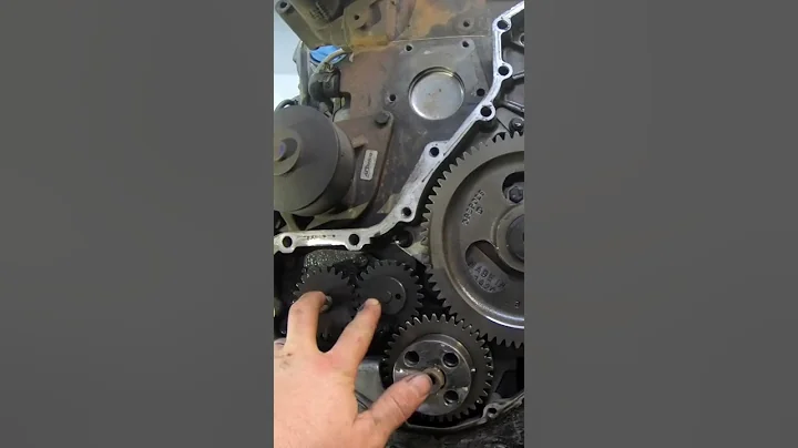Timing Gears! #12valve #cummins #diesel