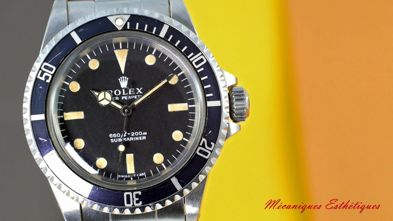 rolex 5513 feet first