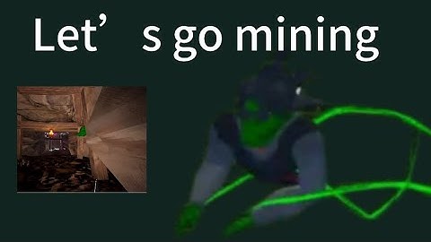 Let’s go mining ￼