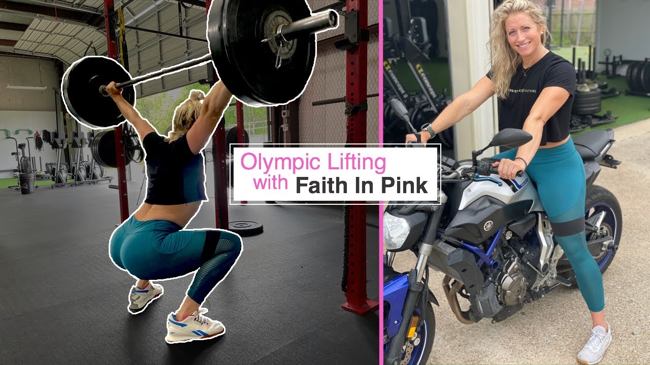 My Olympic Lifting Routine! (BOOTY GAINS)