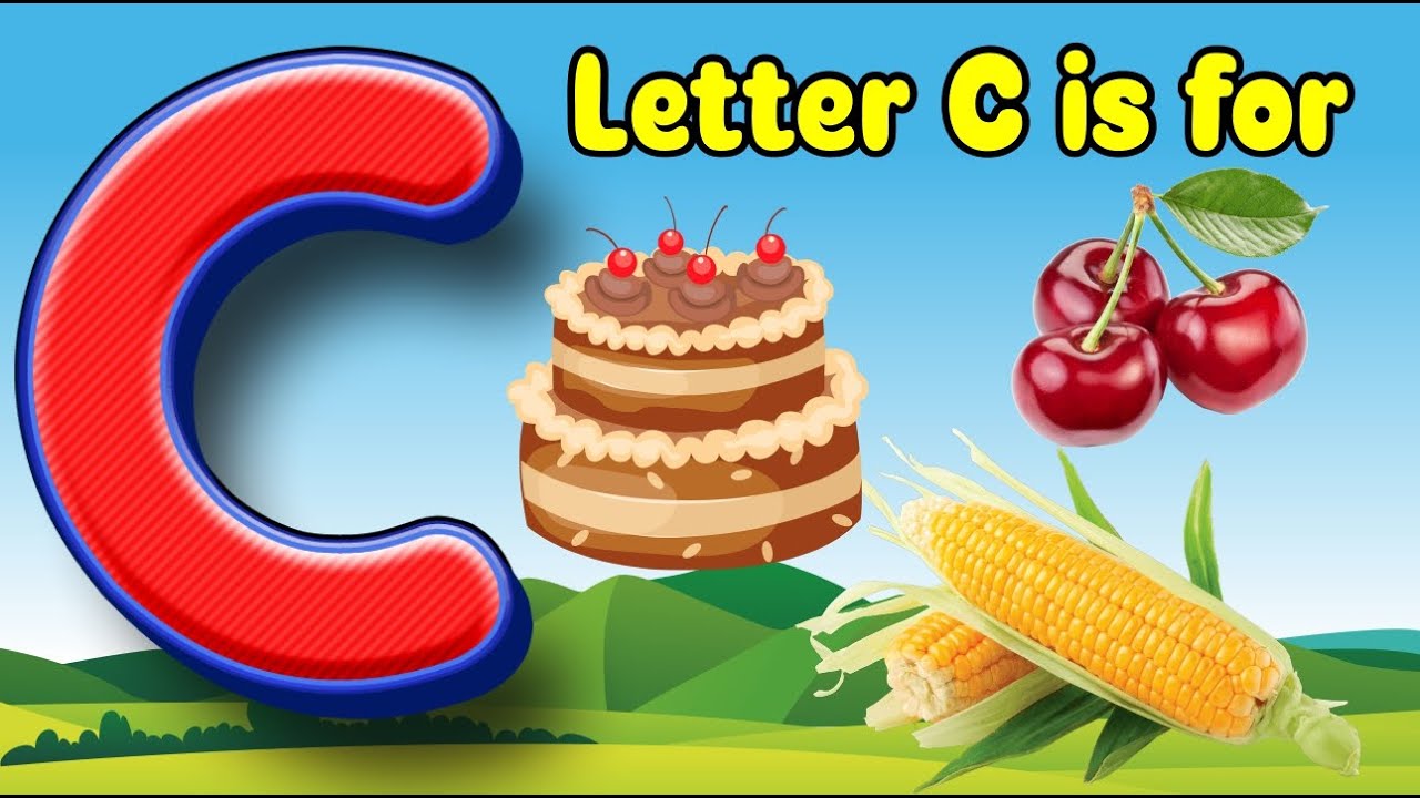 Word with Letter C letter c is for ? YouTube