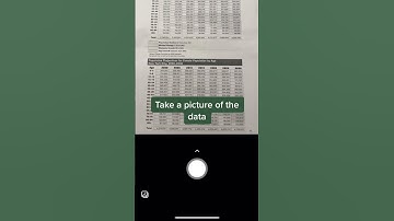 Import DATA from PICTURE into EXCEL! #shorts #youtubeshorts