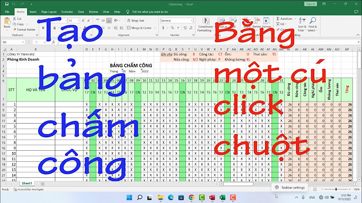 Cách tạo ô chọn liên kết với sheet trong excel