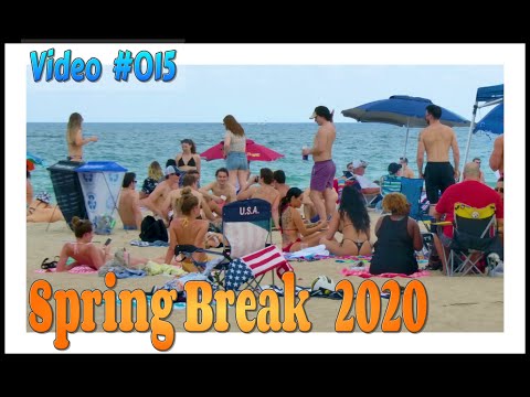 Spring Break 2020 / Fort Lauderdale Beach / Video #015