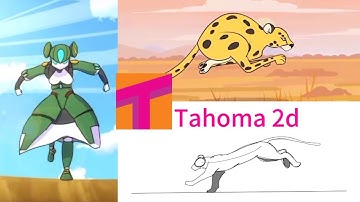 Animation showreel for 2024 in Tahoma 2d