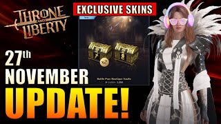 Download Lagu Throne \u0026 Liberty NIEUWE UPDATE: Black Friday, oude Battle Pass-skins, grote aankomende updates, serverprobleem MP3
