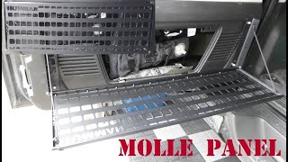 How to Install Molle Panel in Truck and SUV - Molle Fold-Down Tailgate Panel