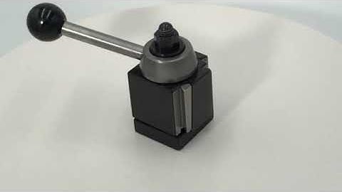 Aloris Tool Technology MXA Tool Post Video