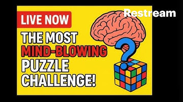 🧠 LIVE NOW: The Most Mind-Blowing Puzzle  Challenge! #IQChallenge #LivePuzzleChallenge