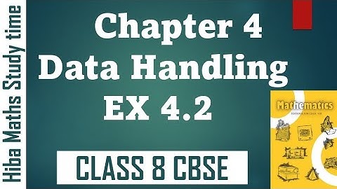 cbse 8th maths chapter 4 exercise 4.2 data handling solutions in tamil
