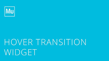 Adobe Muse Hover Transition Widget