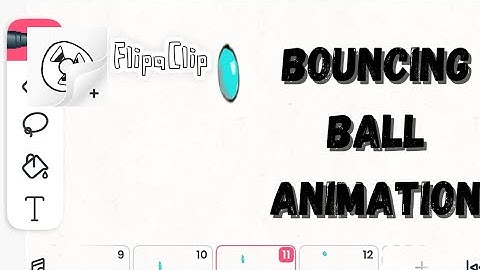 How to make Bouncing ball animation | Animation using Flipaclip | Animation Tutorial #rgbucketlist