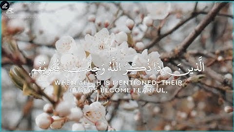 تلاوة تهدئ القلوب وتشرح الصدور و تقشعر لها الأبدان وتخشع لها القلوب بصوت خاشع#سورة_الأنفال#قرآن