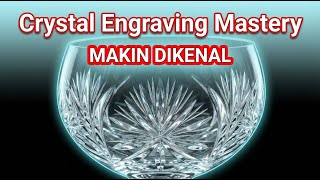Master Ukir Kaca Kristal! Bakat Adikku Bikin Semua Takjub