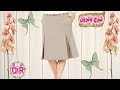 باترون تنورة جيبة كالونيه الجزء الثاني المستوي الاول DR Patron Step By Step