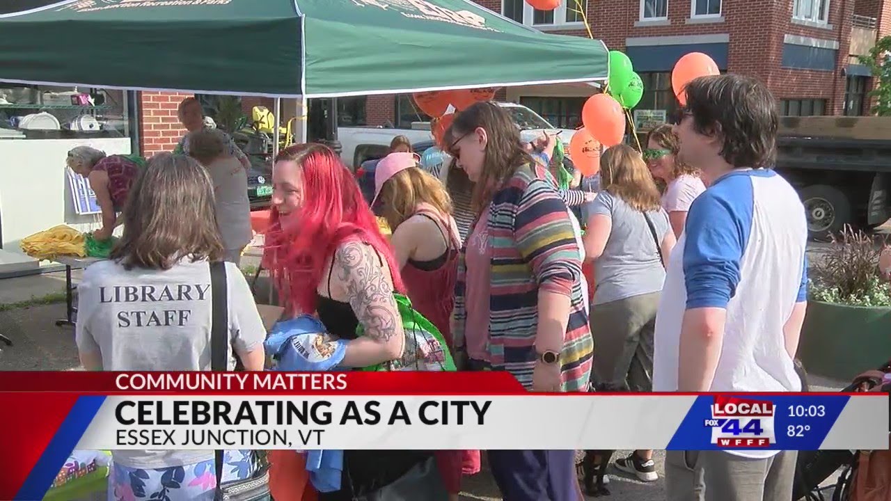 Essex Junction celebrates its first day as a city YouTube
