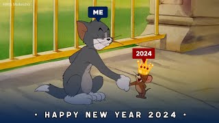 Happy New Year 2024 || Tom and Jerry ~ Edits MukeshG