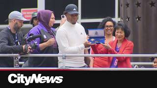 Raptors celebrate legendary Point Guard Kyle Lowry