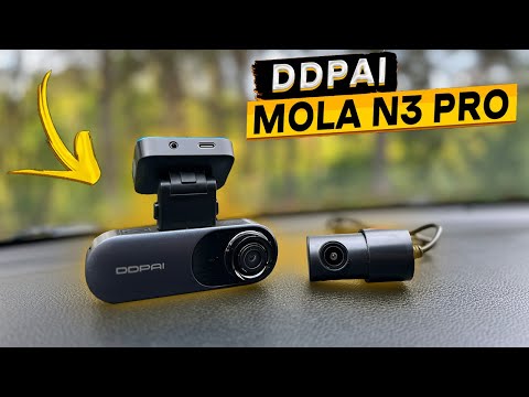 DDPAI Mola N3 Pro 👉 компактный видеорегистратор с двумя камерами