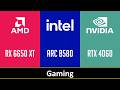 RX 6650 XT vs ARC B580 vs RTX 4060
