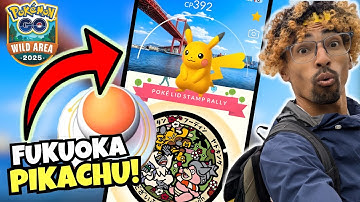 Pokelid Stamp Rally at PokémonGO Wild Area Global! (SHUNDO ALERT!)