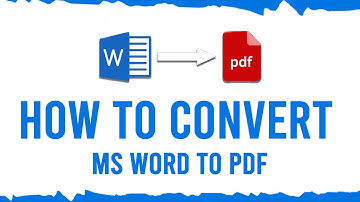 "How to Convert MS Word to PDF: Quick and Easy Guide"