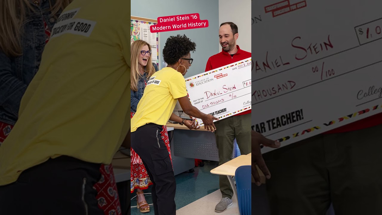 3 Terp Teachers Get a Gold Star