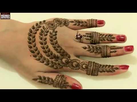 Haathphool Henna Mehndi Designs For Dulhan Easy Simple Unique