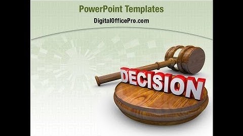 Decision Making PowerPoint Template Backgrounds - DigitalOfficePro #00152