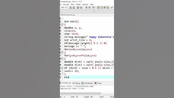 C++ Program:Surprise for you which share your crush to impress Her.(Valentine