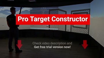 Creating virtual shooting environment identical to real | Pro Target Constructor