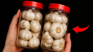 How to Store Fresh Garlic For 1 Year Without Spoilage|Clever Tricks
