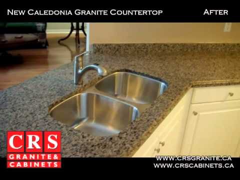 New Caledonia Granite Countertop By Crs Granite Cabinets In