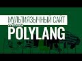 Мультиязычный сайт на WordPress 2017. Плагин Polylang