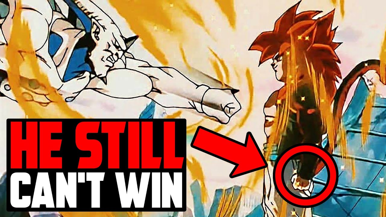 Serious SSJ4 Gogeta Still Couldn't Beat Omega Shenron
