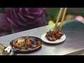 MiniFood 食べれるミニチュア 麻婆茄子 miniature Mapo eggplant