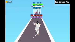 running in foam Gameplay & Walkthrough | Free at 123Games.App screenshot 4