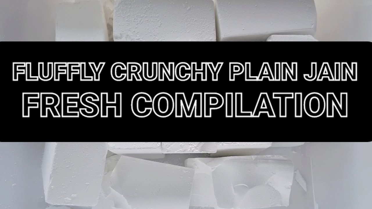 Soft, Fluffly, Crunchy Plain Jane Gym Chalk Compilation ~ Anxiety / Stress Relief ~ Pt. 1