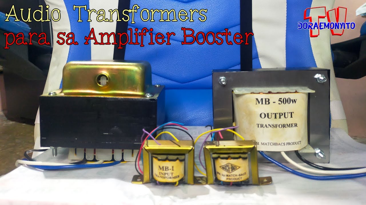 Audio Transformers for Amplifier Booster