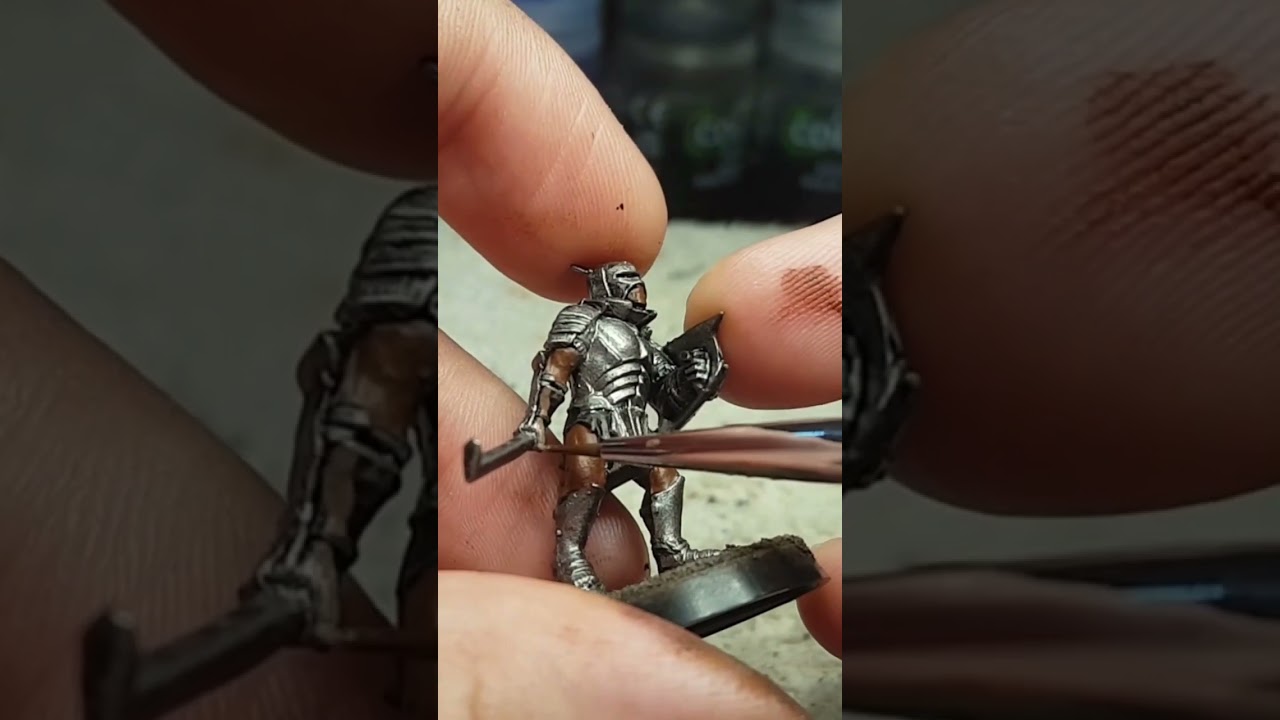 Join me while I paint up this Uruk-hai warrior for 