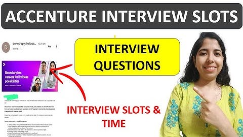 Accenture Interview Slot 28 Jul Email | Accenture Interview Questions | Accenture Hiring 2023