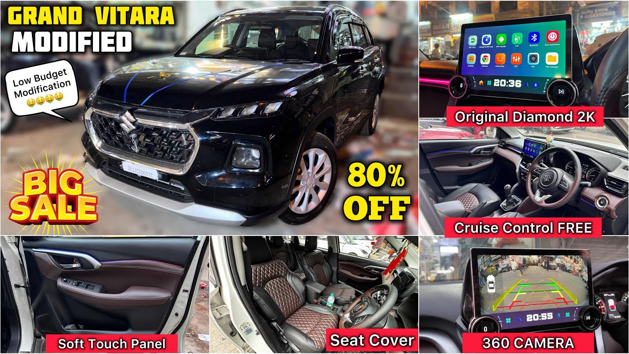 Grand Vitara Sigma Base to Top Modification ✅ Grand Vitara Base to Top Modified ✅