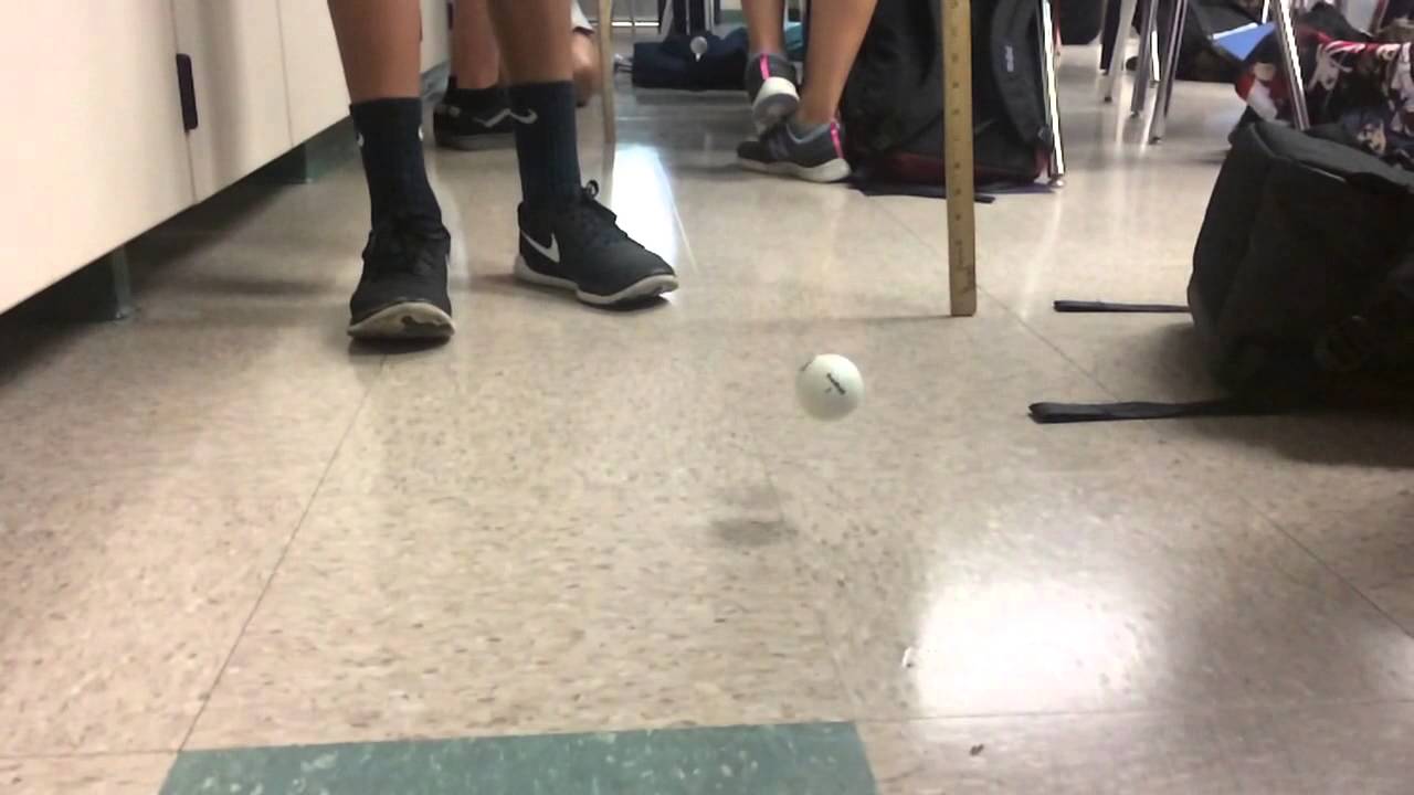 Golf Ball bouncing in slow motion YouTube